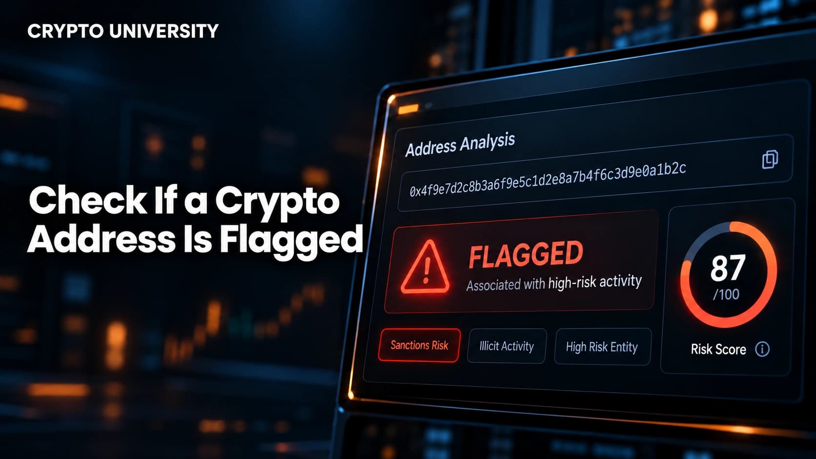How to Check If a Crypto Address Is Flagged for Suspicious Activity