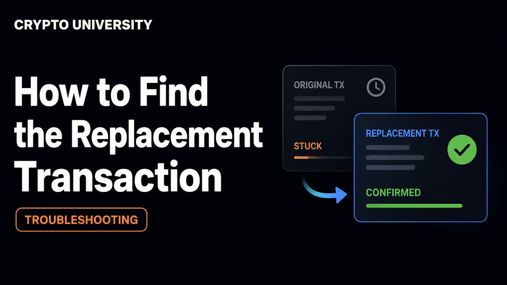 How to Find the Transaction That Replaced an Older Transaction