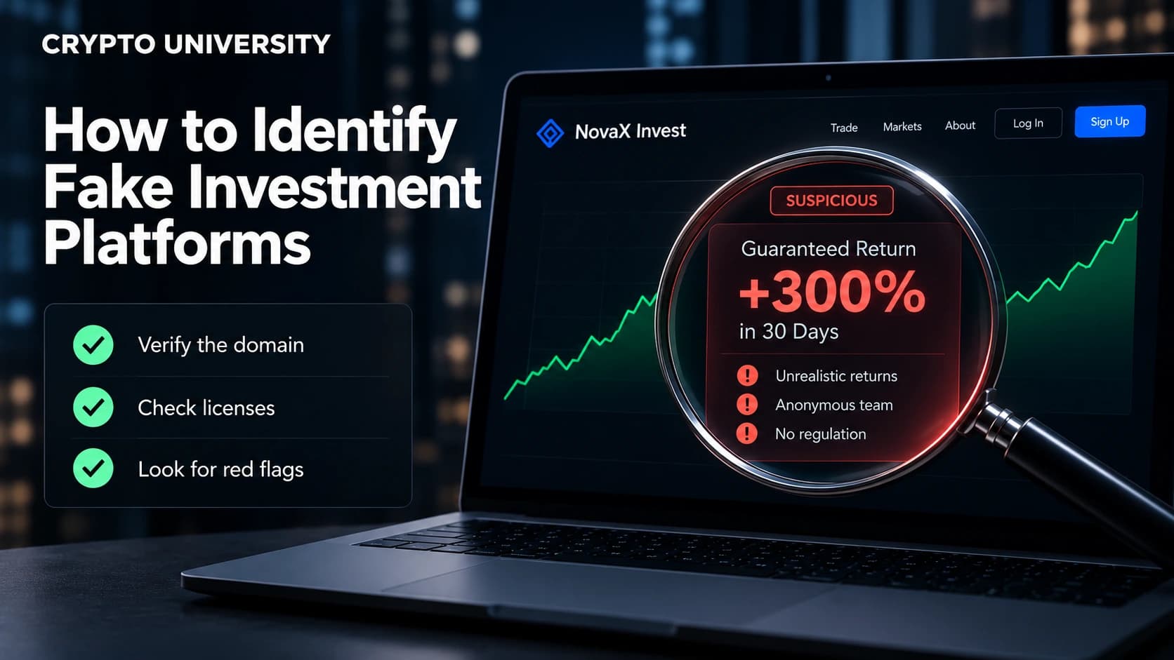 How to Identify Fake Investment Platforms