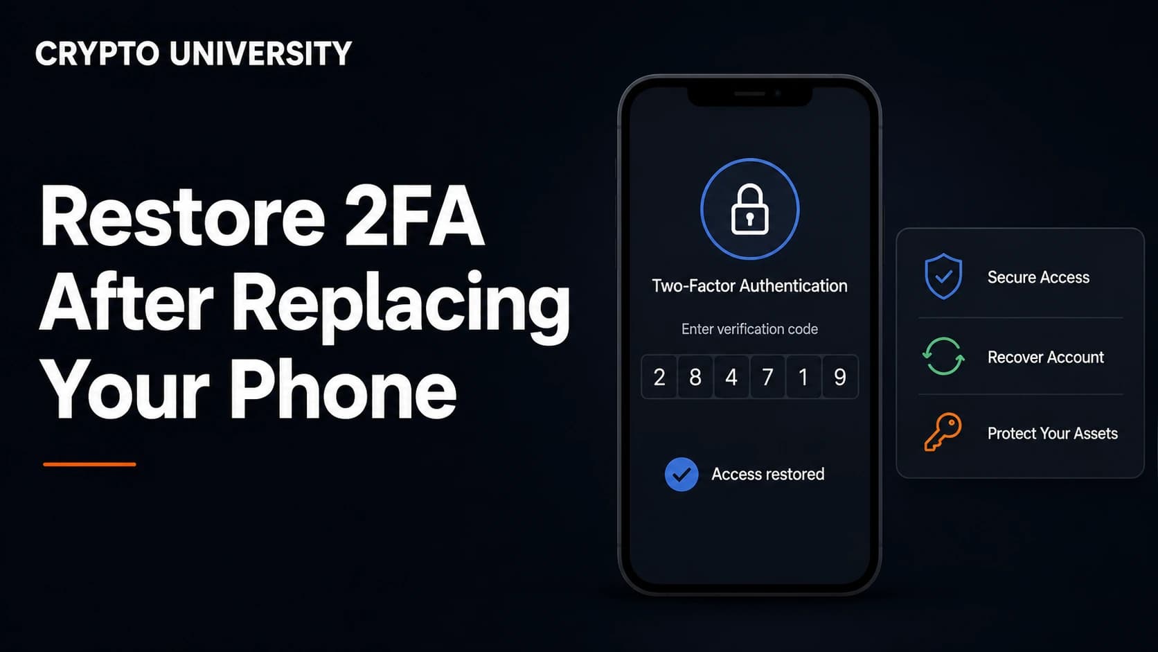 How to Restore 2FA After Replacing Your Phone