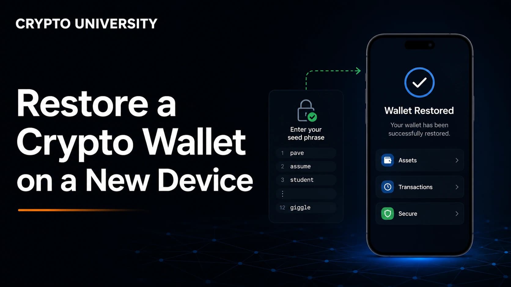 How to Restore a Crypto Wallet on a New Device