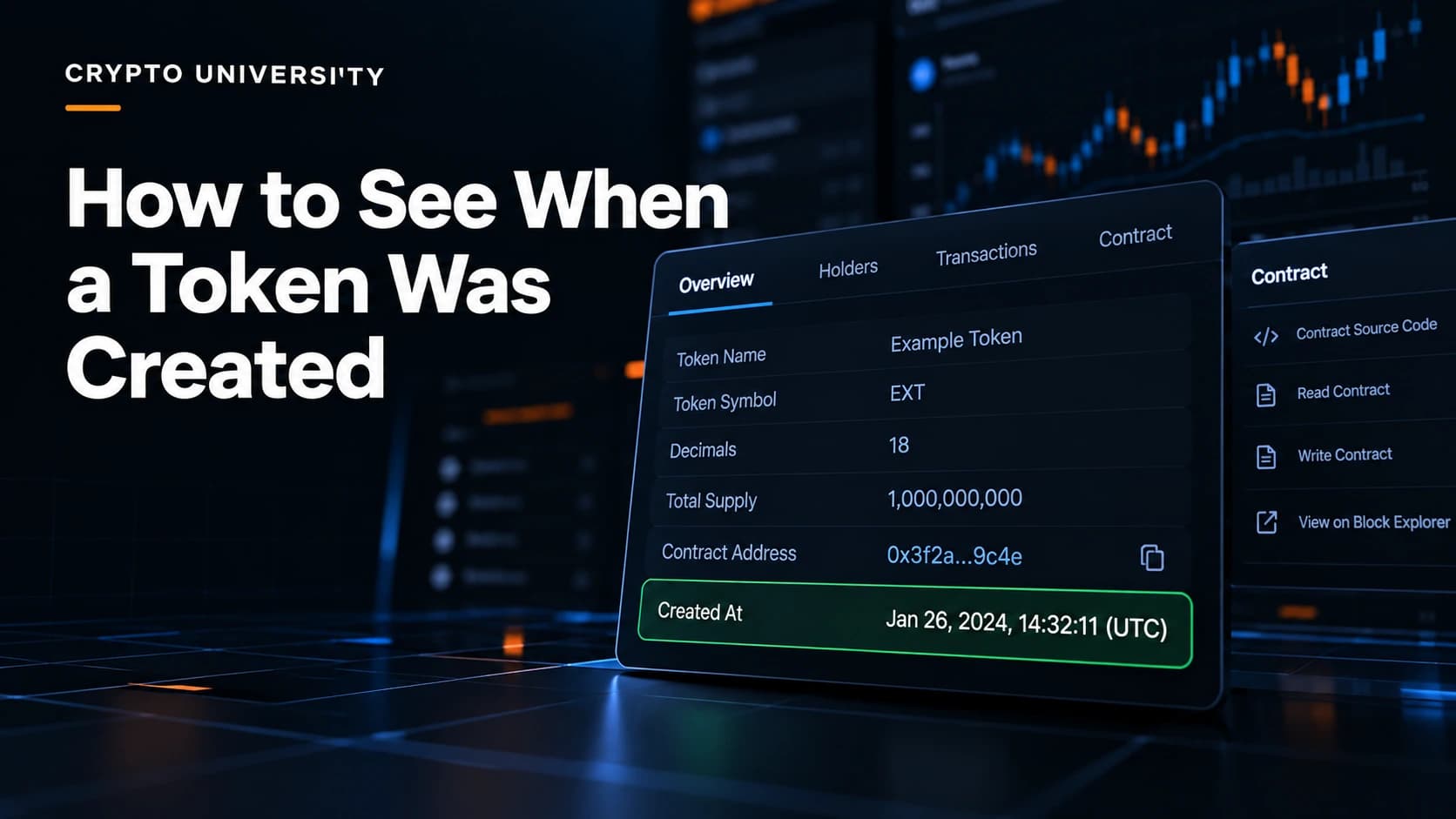 How to See When a Token Was Created