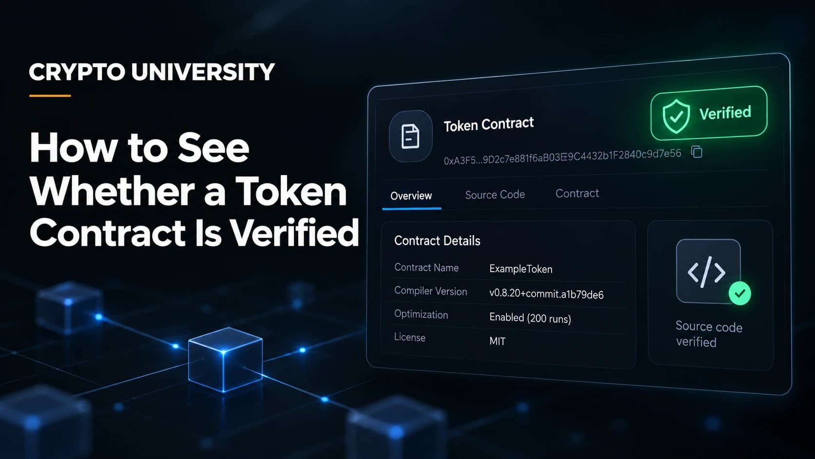 How to See Whether a Token Contract Is Verified