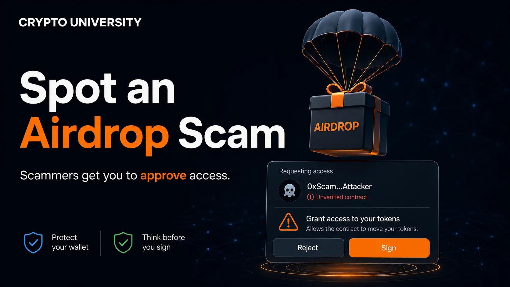 How to Spot an Airdrop Scam