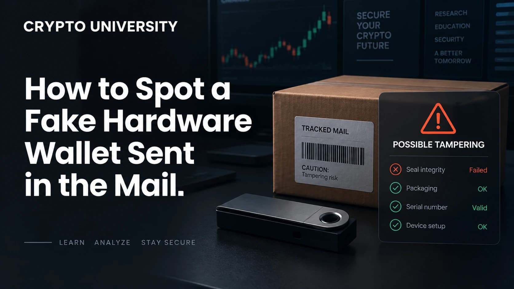 How to Spot a Fake Hardware Wallet Sent in the Mail