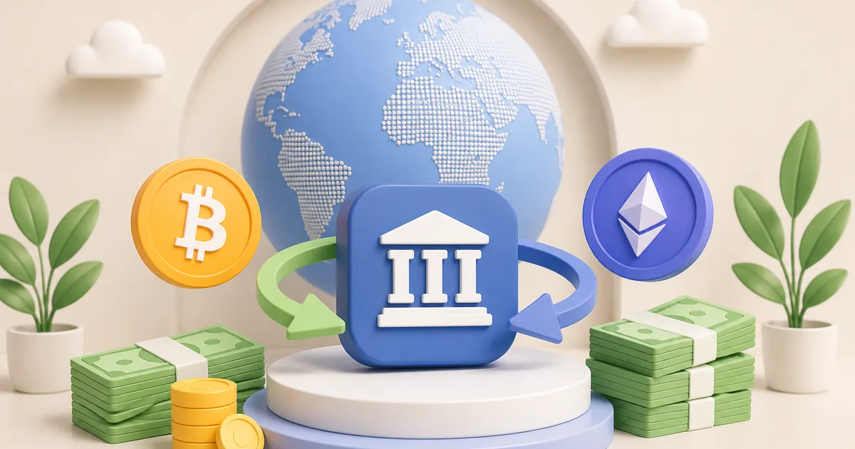 Cash Out Crypto: Compare bank off-ramps, fees and country availability.