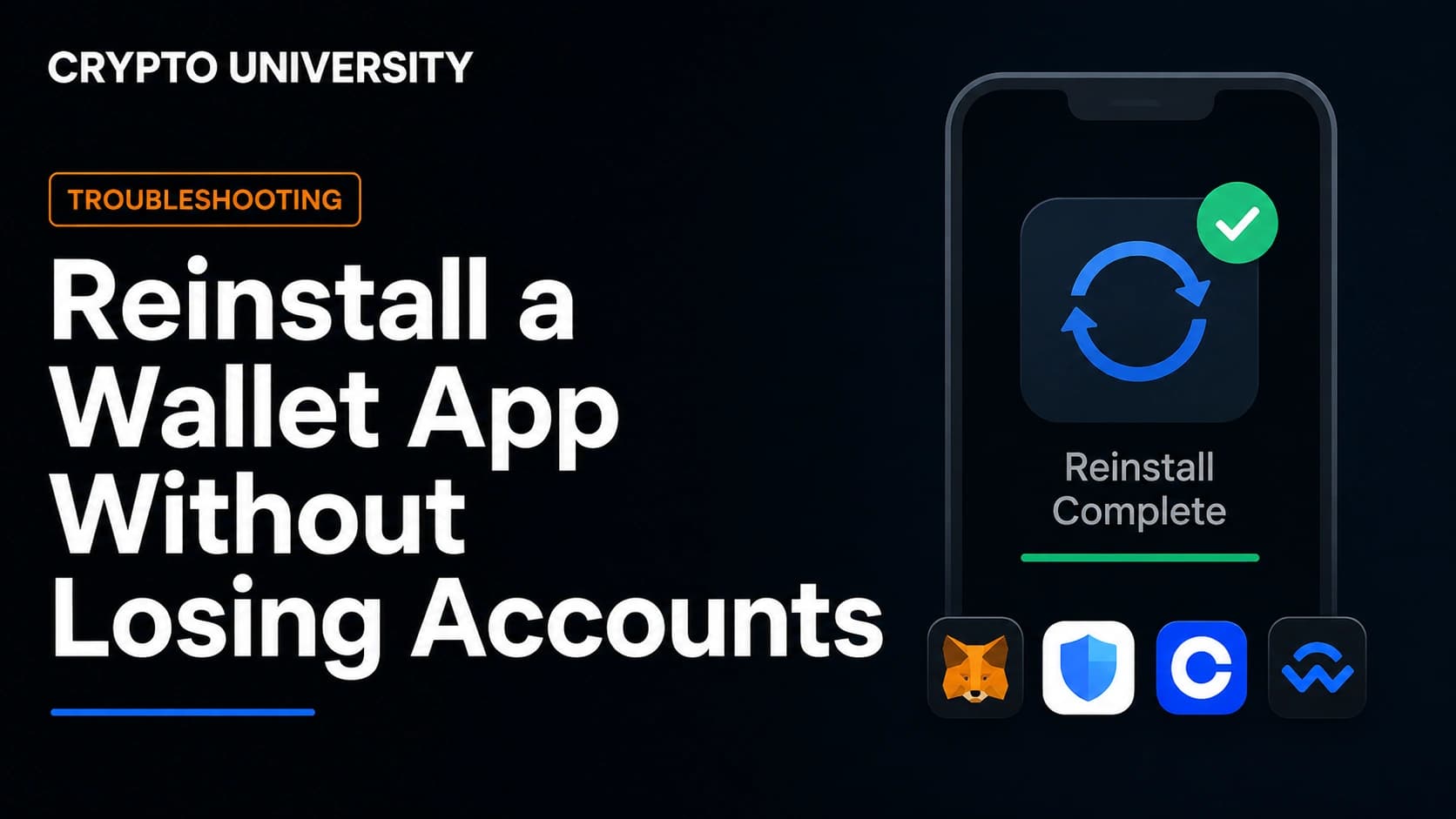How to Reinstall a Wallet App Without Losing Your Accounts