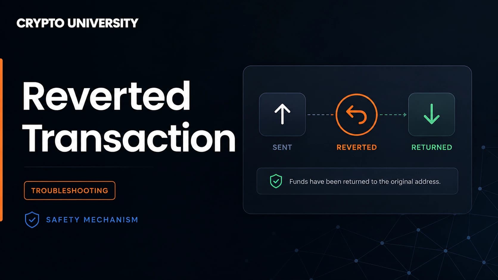 How to Understand a Reverted Blockchain Transaction