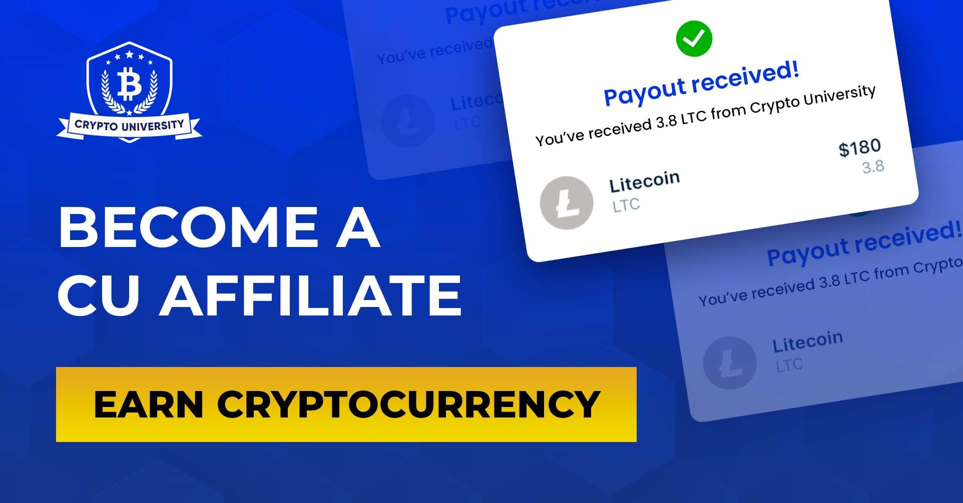 Become A Crypto University Affiliate