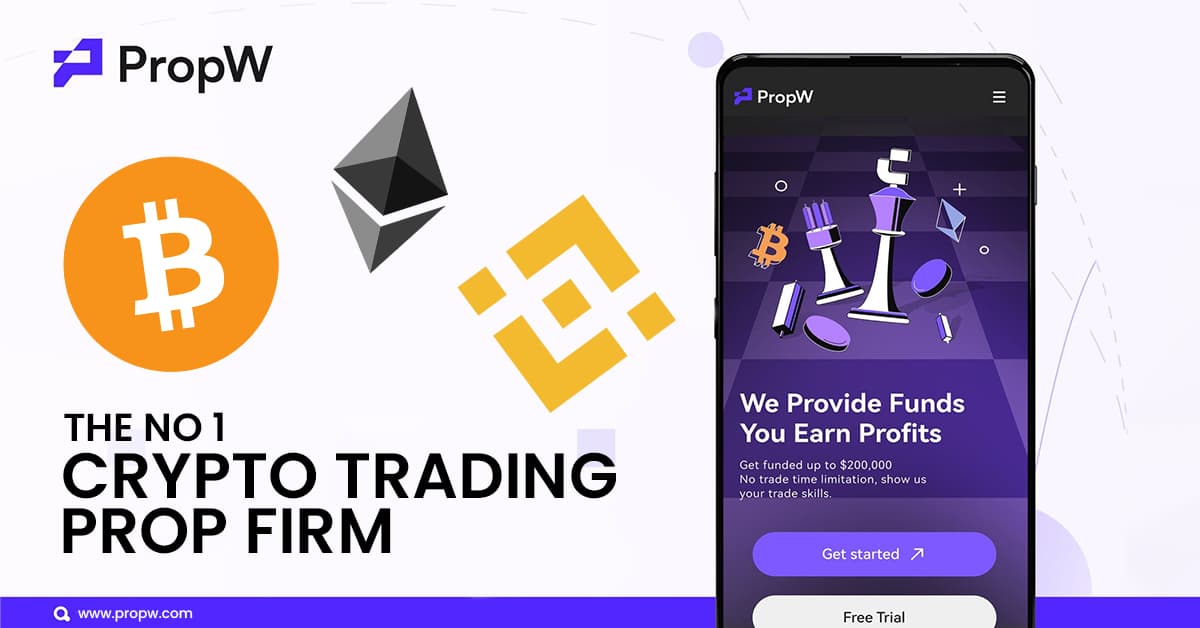 Exploring PropW: The No 1 Crypto trading prop firm