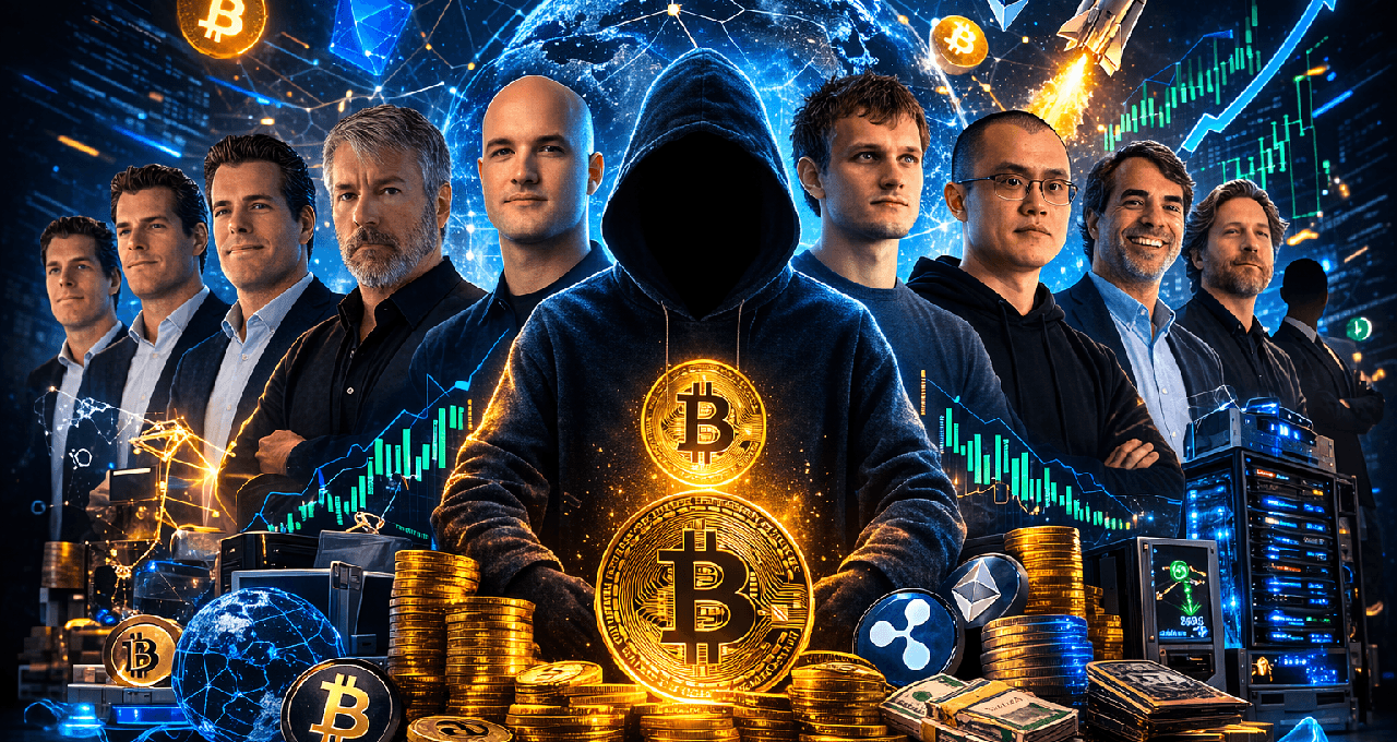 Top 10 Richest People in Crypto in 2026