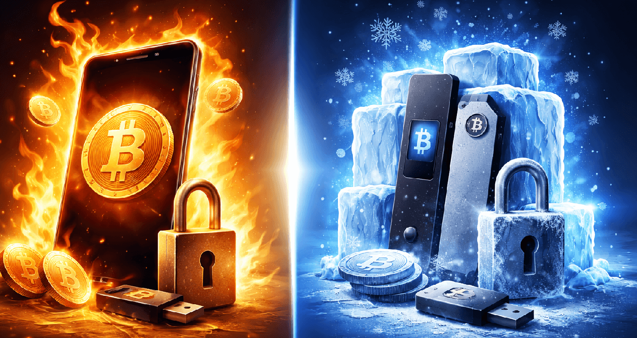Crypto Wallets for Beginners: Hot vs Cold. What's the Real Difference?