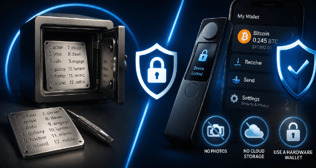 How to Secure Your Seed Phrase and Private Keys
