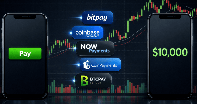 Top 5 Cryptocurrency Payment Gateways for Beginners