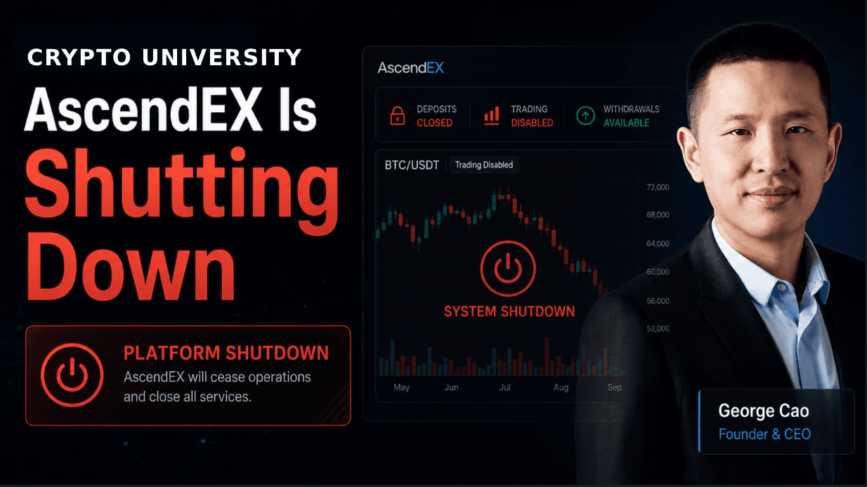 AscendEX Is Shutting Down: What Happened and What Users Should Do Now