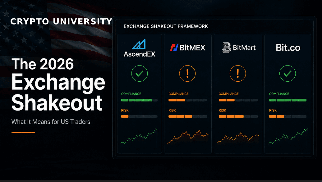 The 2026 Exchange Shakeout: Why Mid-Tier Crypto Platforms Are Closing and What It Means for US Traders