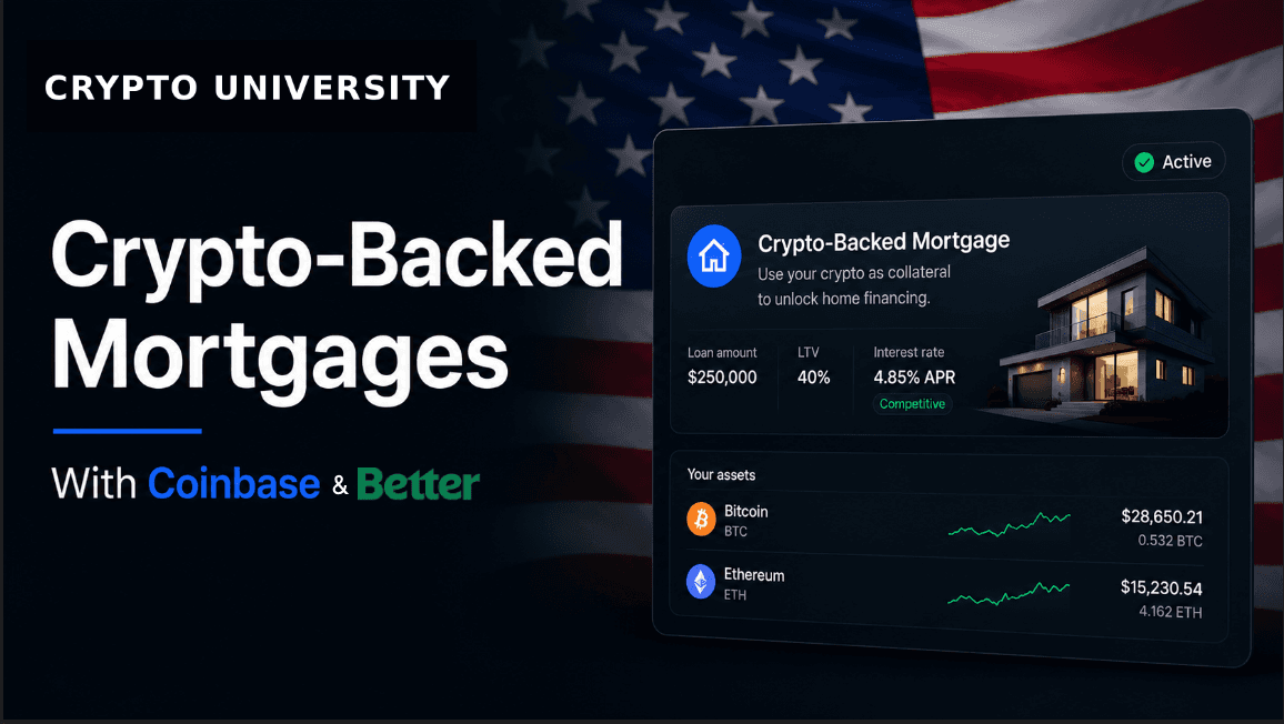 Crypto-Backed Mortgages Explained: How Bitcoin Down Payment Loans Work