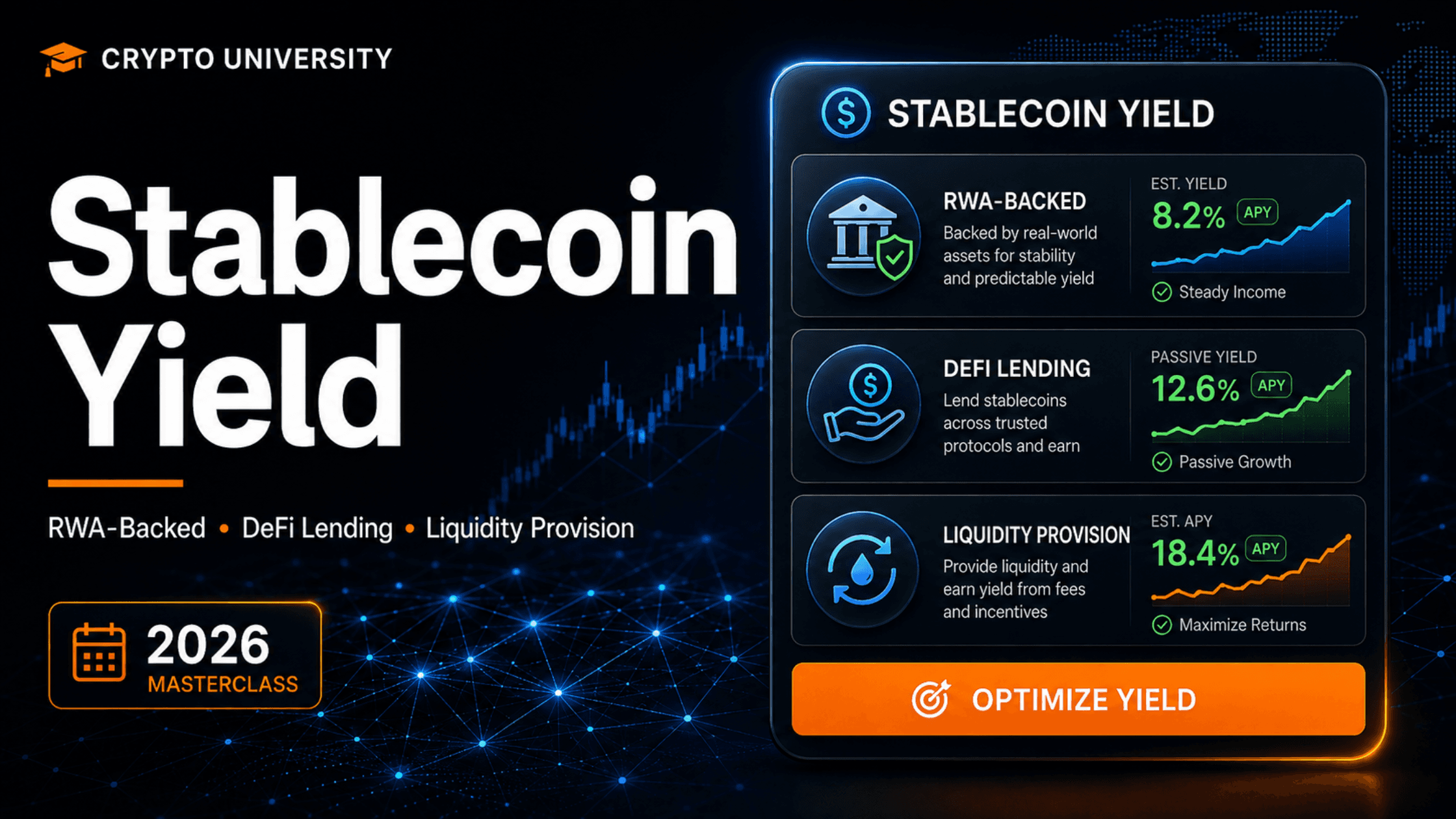 Stablecoin Yield Strategies 2026: RWA, DeFi Lending & Liquidity