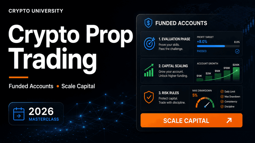 Crypto Prop Trading 2026: Master Funded Accounts & Scaling