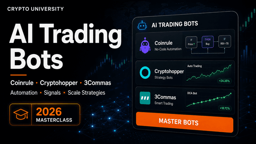 Crypto Trading Bots 2026-2027: CoinRule, Cryptohopper & 3Commas Guide