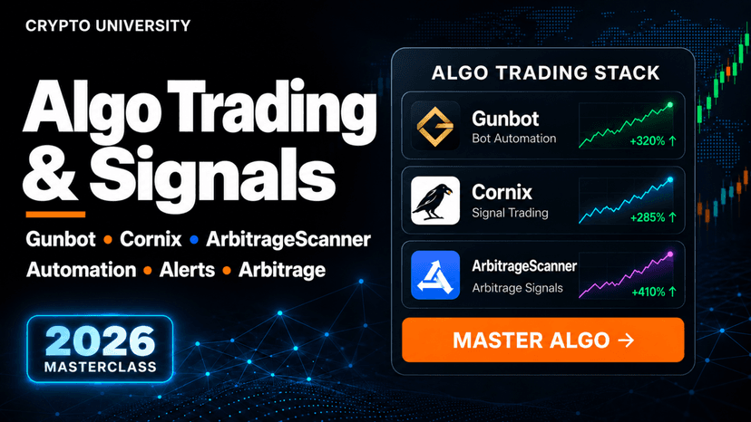 Advanced Crypto Algorithmic Trading: Gunbot, Cornix & ArbitrageScanner (2026)