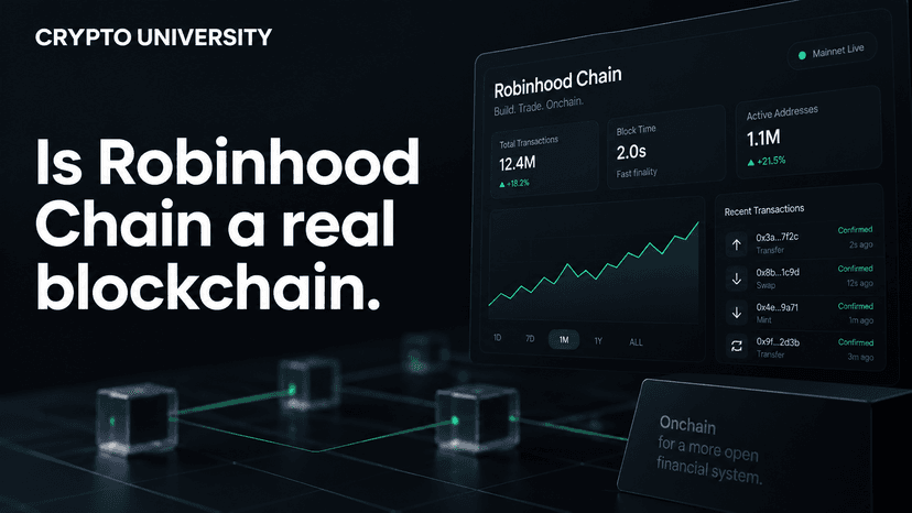 Is Robinhood Chain a Real Blockchain or Just Robinhood's Database?