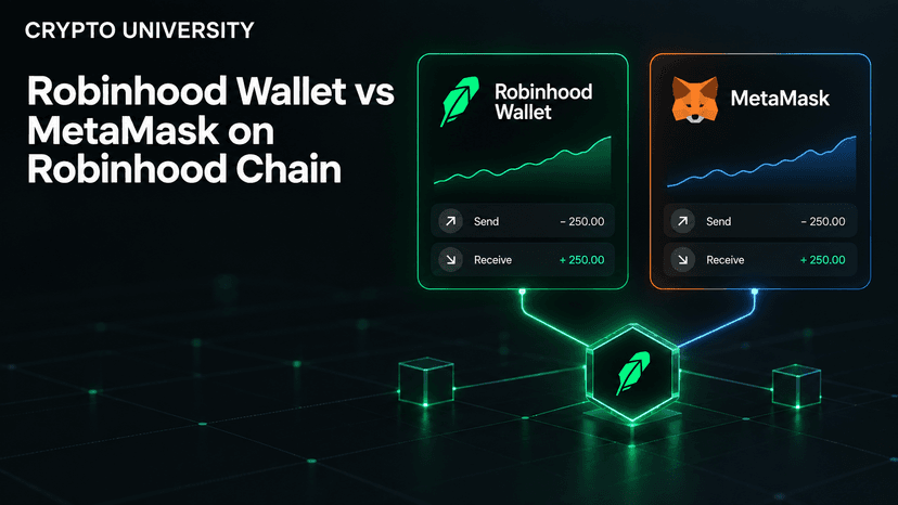 Robinhood Wallet vs MetaMask on Robinhood Chain