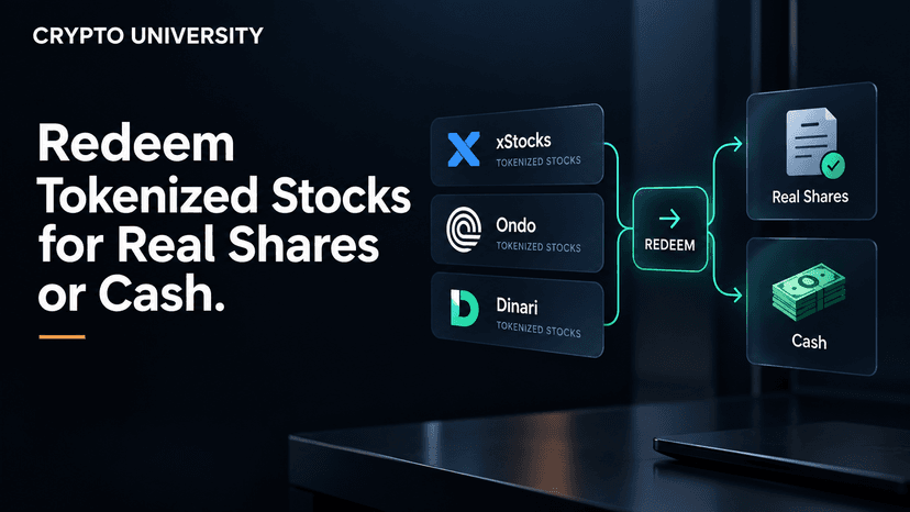 Can You Redeem Tokenized Stocks for Real Shares or Cash?
