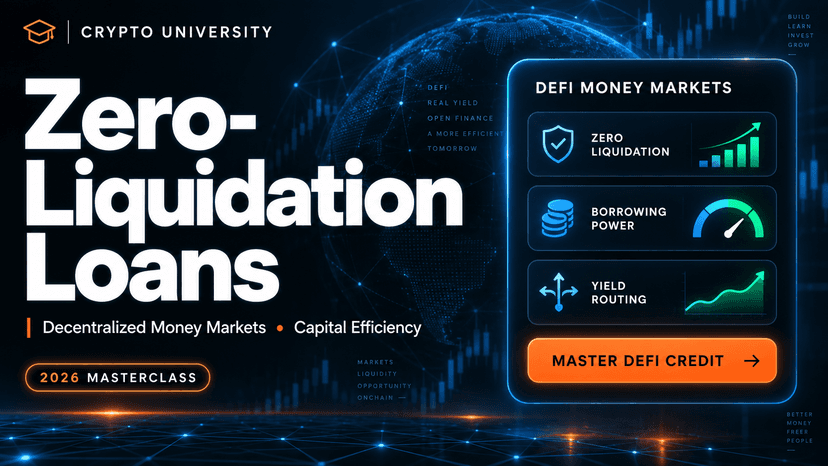 Zero-Liquidation Crypto Loans & Decentralized Credit Guide (2026)