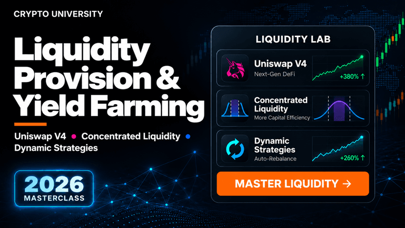 Advanced Liquidity Provision & Yield Farming 2026: Uniswap V4 & GMX Guide