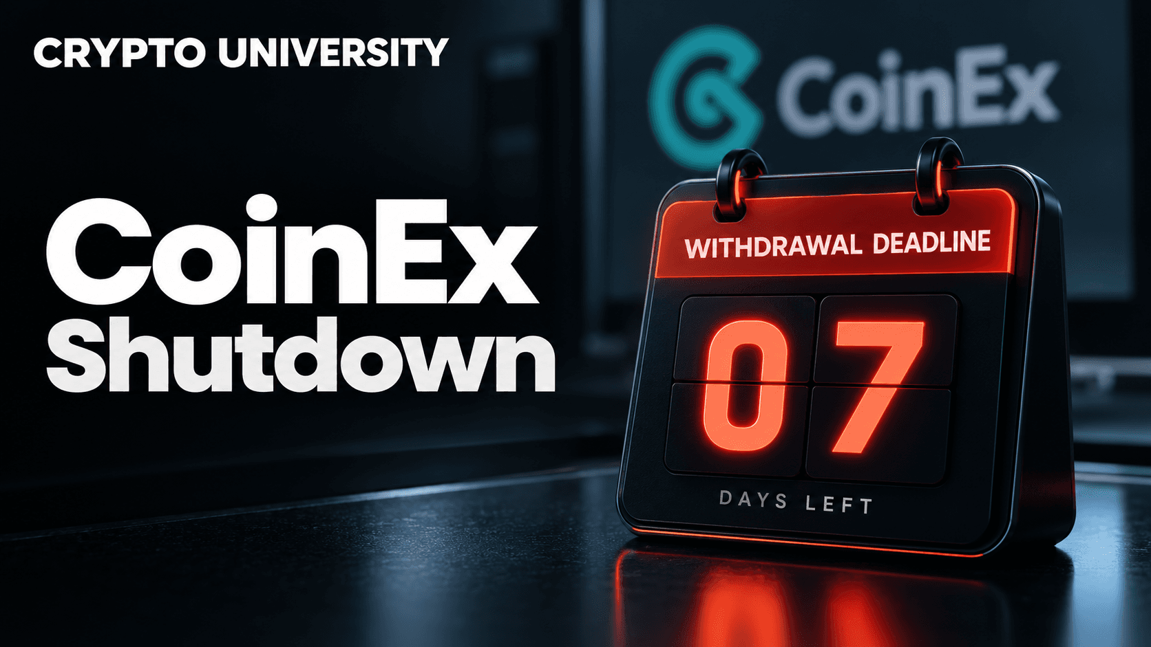 CoinEx Shutdown Explained: Timeline, Withdrawal Deadline, and What Users Should Do