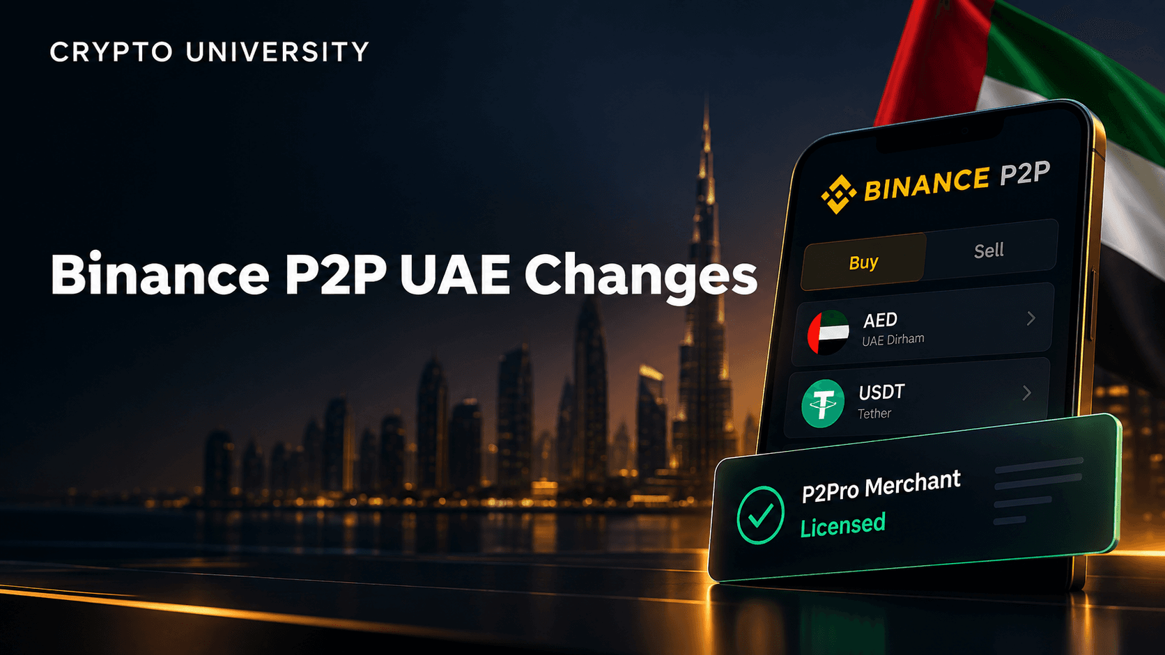 Binance P2P UAE Changes: What AED Traders Need to Know About P2Pro Merchants