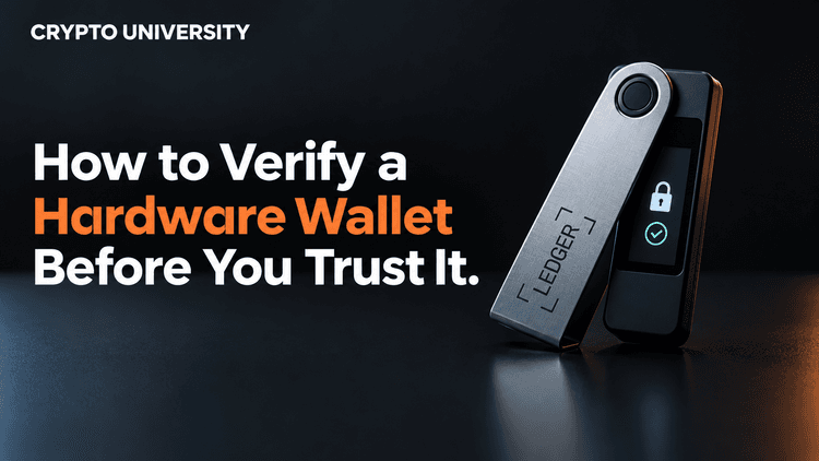 How to Verify a Hardware Wallet Before You Trust It
