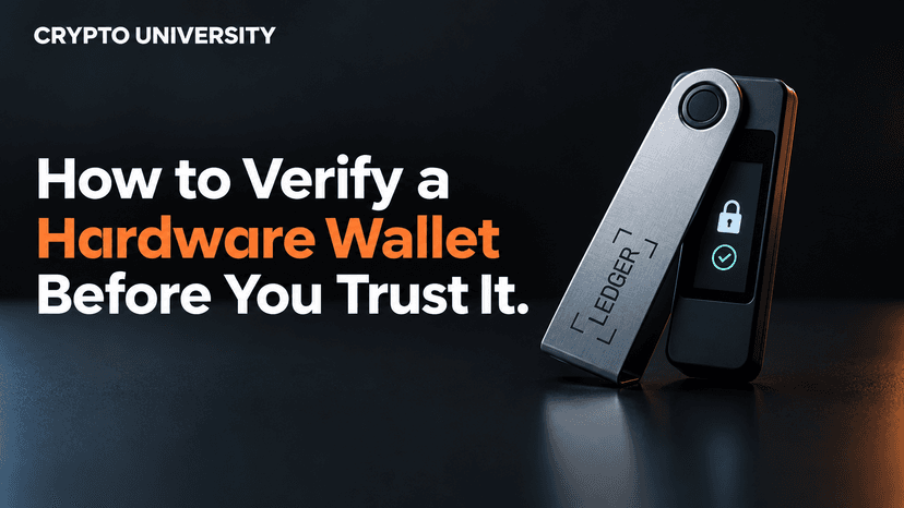 How to Verify a Hardware Wallet Before You Trust It