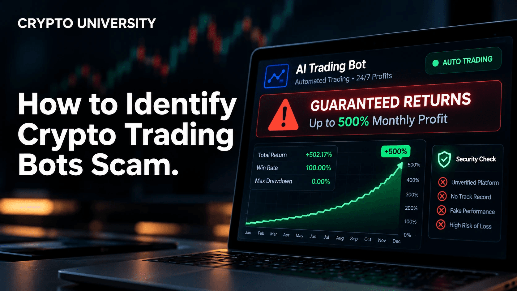 How to Identify Fake Crypto Trading Bots and "Guaranteed Return" Schemes