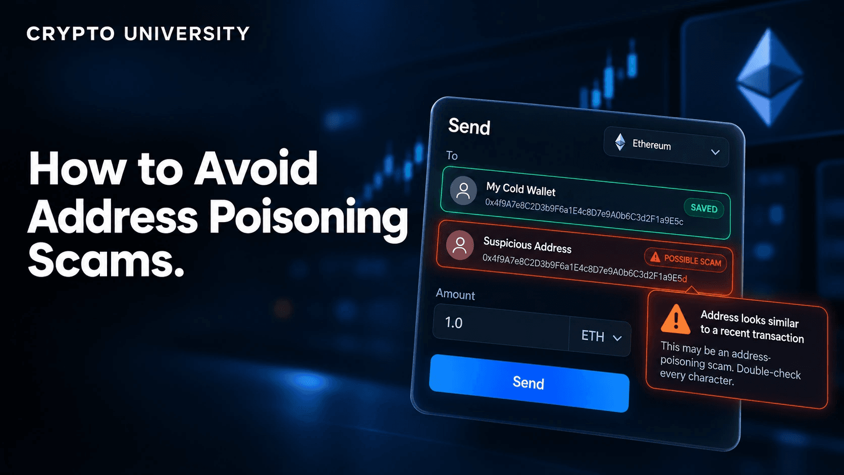 How to Avoid Address Poisoning Scams in Crypto