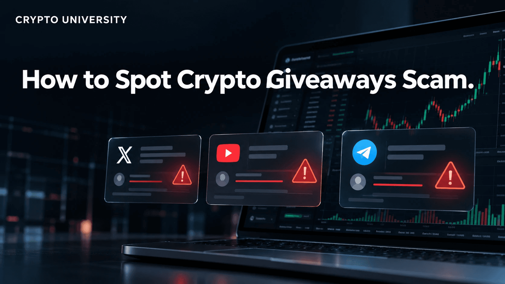 How to Spot Fake Crypto Giveaways on X, YouTube, and Telegram