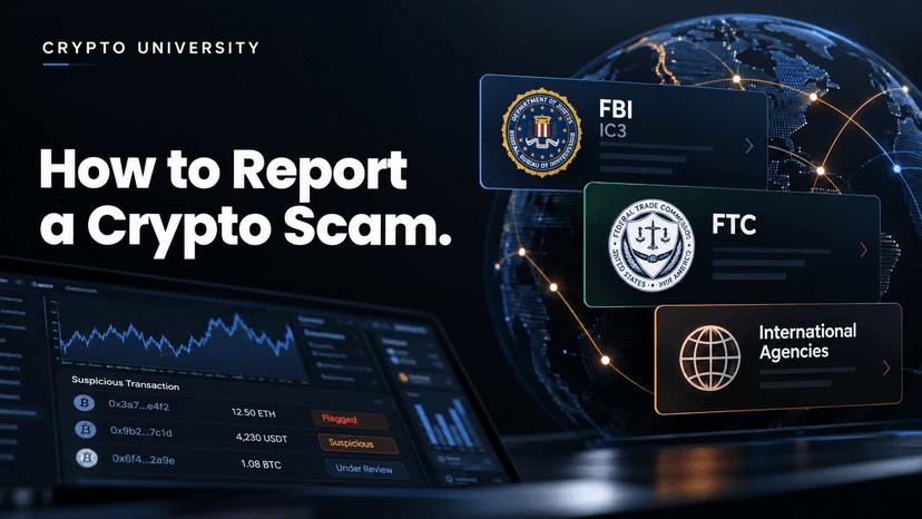 How to Report a Crypto Scam: FBI IC3, FTC, and International Agencies