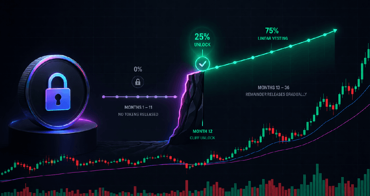 Vesting Schedules Explained: Cliffs, Linear Releases, And Dilution ...